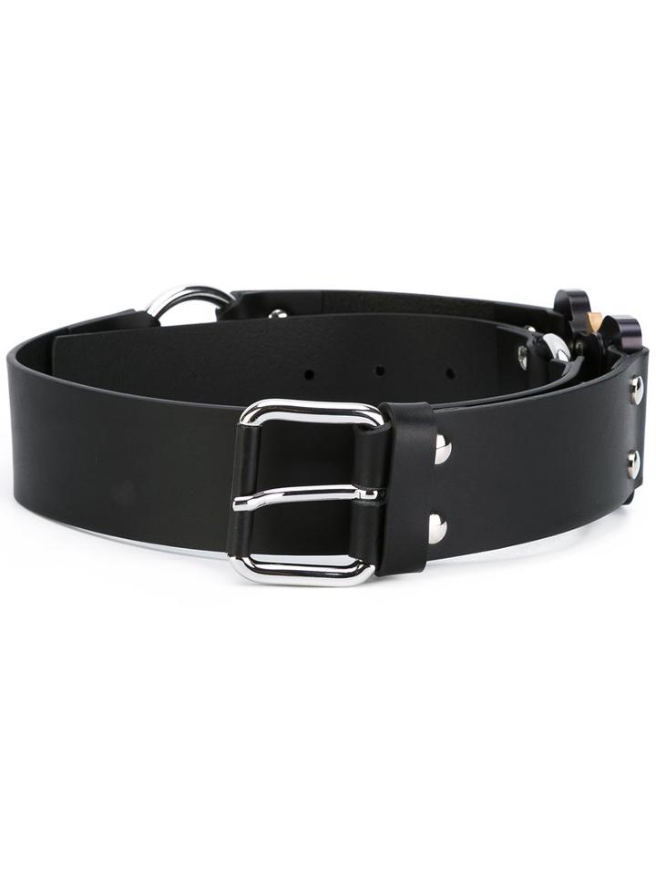 Alyx Rollercoaster Belt, Women's, Size: Medium, Black, Calf Leather