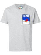 Au Jour Le Jour For Colmar Logo Patch T-shirt - Grey