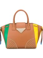Sara Battaglia Embellished Tote Bag
