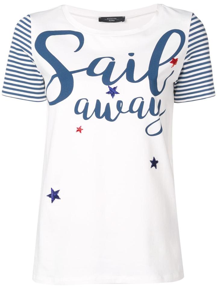 Max Mara Fieno Printed T-shirt - White