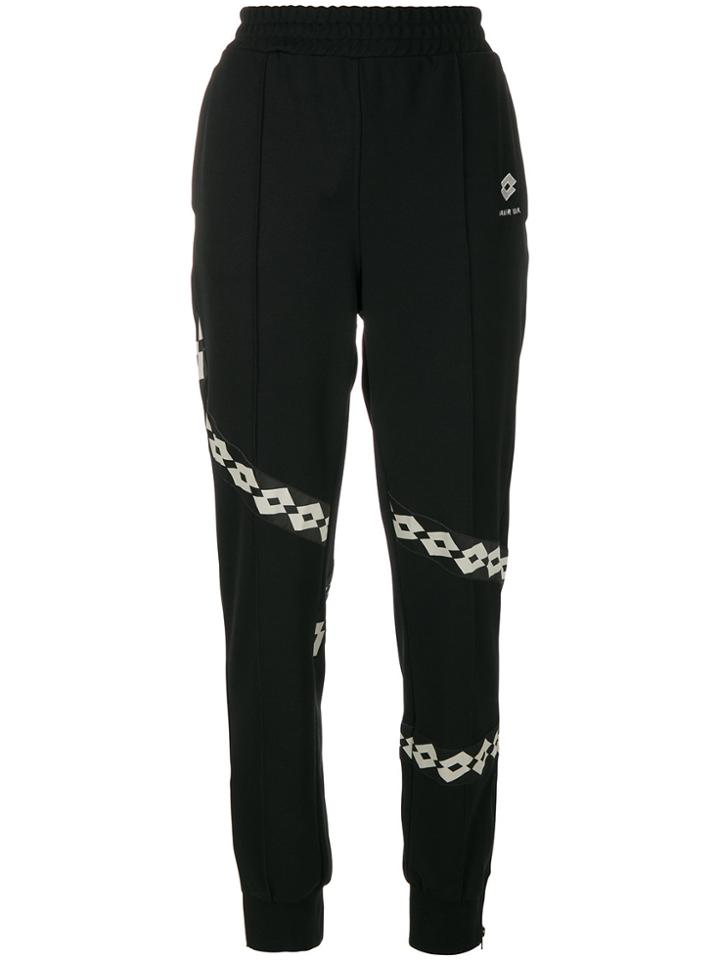 Damir Doma Wide Leg Track Pants - Black