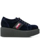 Karl Lagerfeld Karl X Kaia Kreeper Lace - Blue