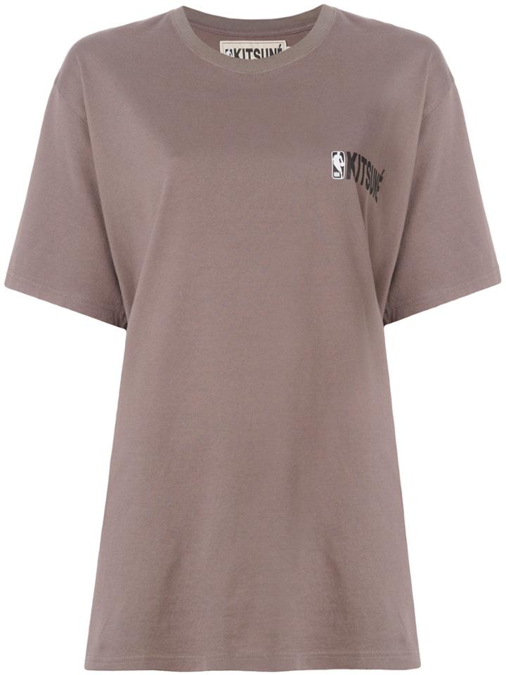 Maison Kitsuné Chest Logo T-shirt - Grey