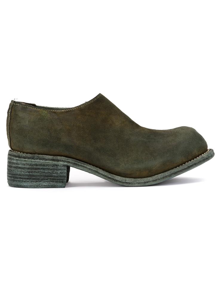 Guidi Slip-on Shoes - Green