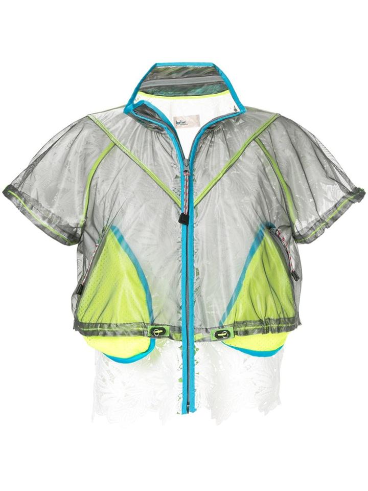 Kolor Layered Lace Jacket - White