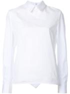 Erika Cavallini Open Collar Shirt - White