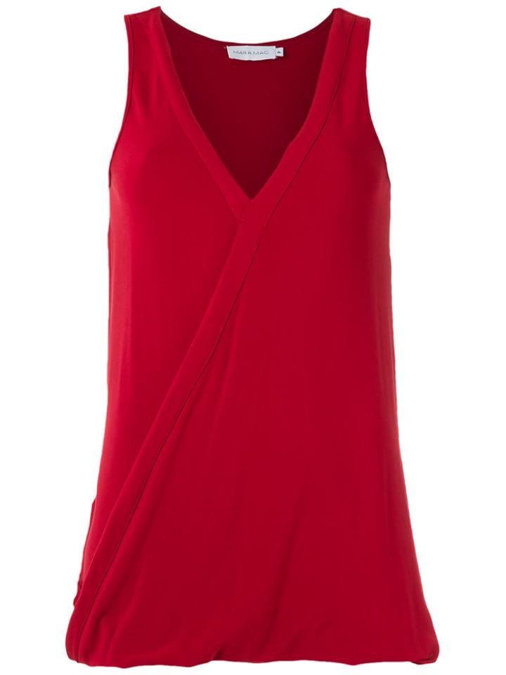 Mara Mac Wrap V-neck Tank Top - Unavailable