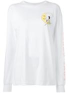 Olympia Le-tan Love Drops Sweatshirt, Women's, Size: Xs, White, Cotton