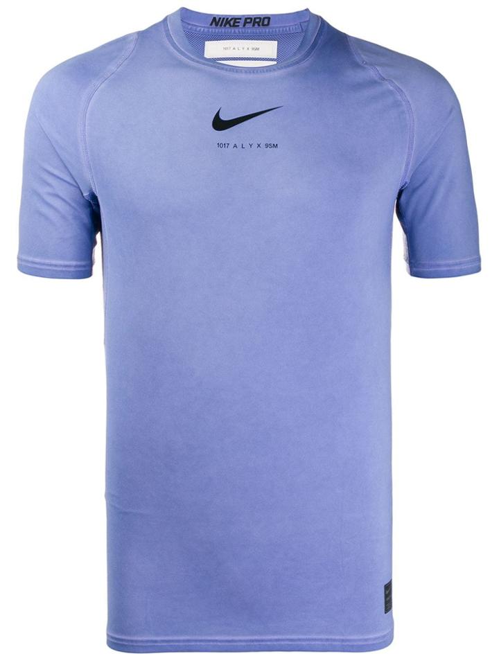 1017 Alyx 9sm X Nike Fitted T-shirt - Blue