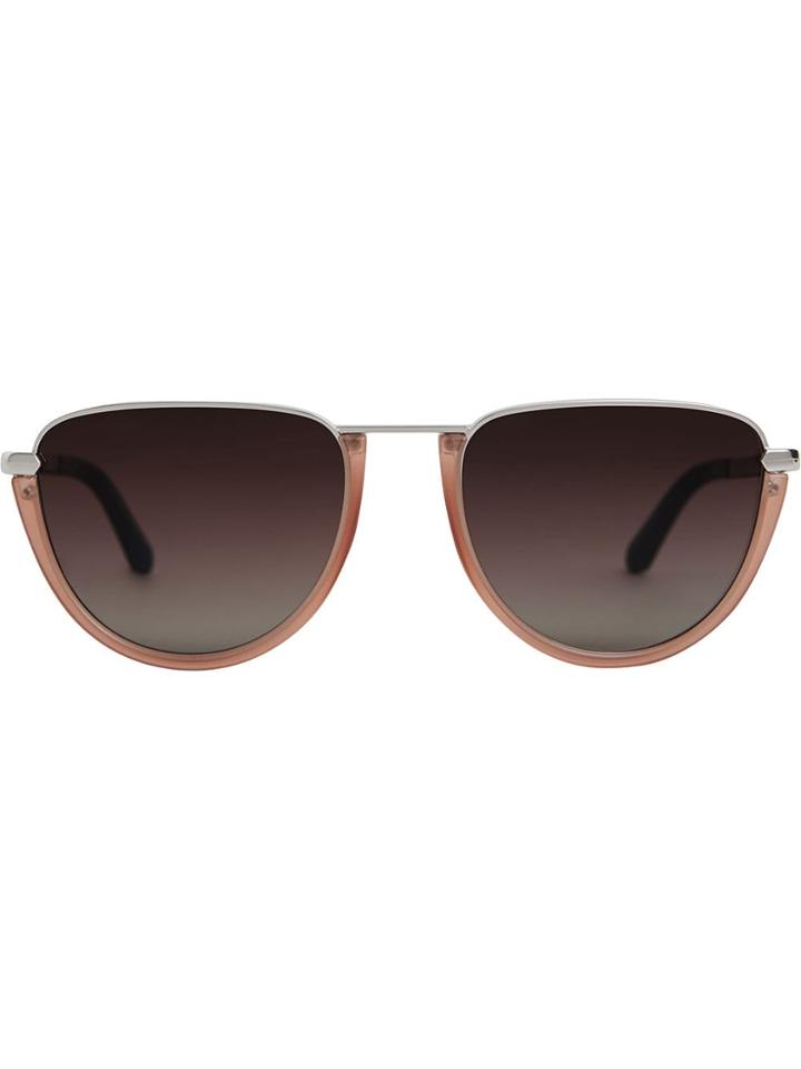 Burberry Half Moon Pilot Sunglasses - Neutrals