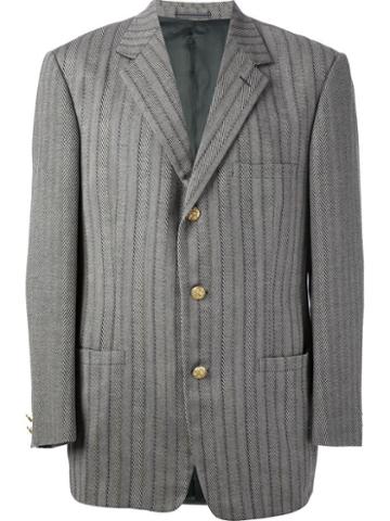 Gianni Versace Vintage Herringbone Blazer