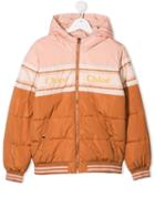 Chloé Kids Teen Padded Jacket - Neutrals