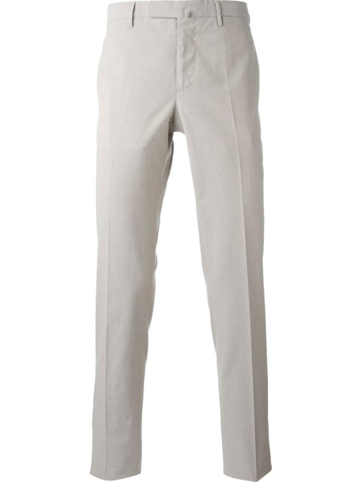 Incotex Classic Chinos, Men's, Size: 54, Nude/neutrals, Cotton/spandex/elastane