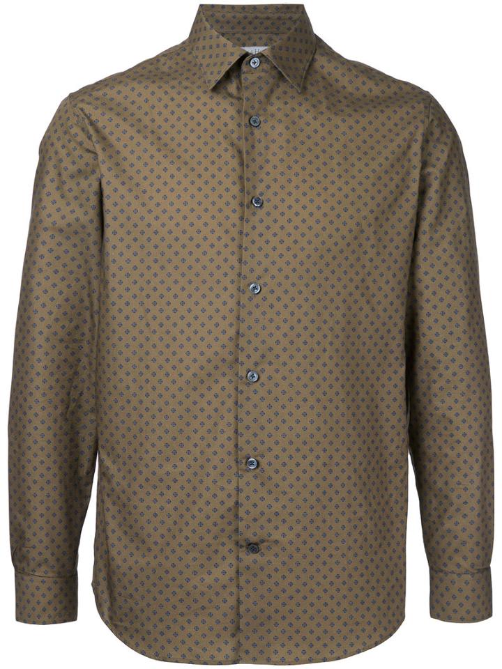 Gieves & Hawkes - Classic Shirt - Men - Cotton - L, Brown, Cotton