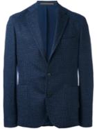 Eleventy Patch Pocket Blazer, Men's, Size: 54, Blue, Acetate/wool/polybutylene Terephthalate (pbt)
