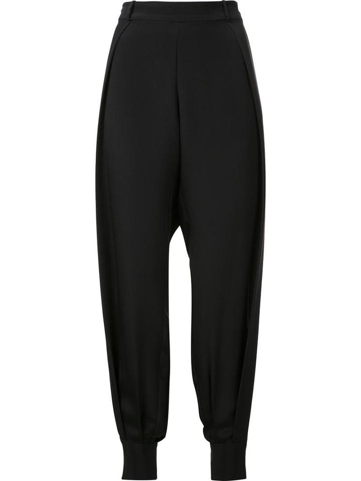 Haney 'alice' Side Slit Trousers, Women's, Size: 2, Black, Silk