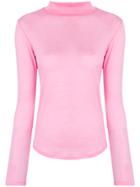 Closed Classic Fitted Sweater - Pink & Purple