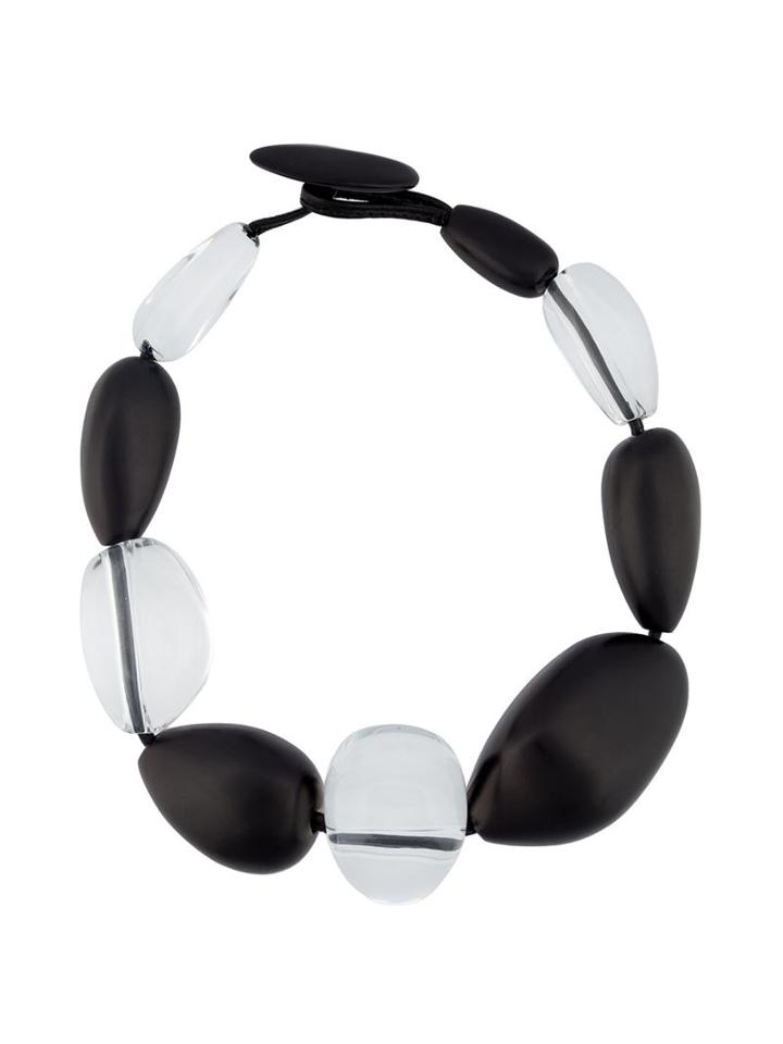 Monies Contrast Chunky Bead Necklace