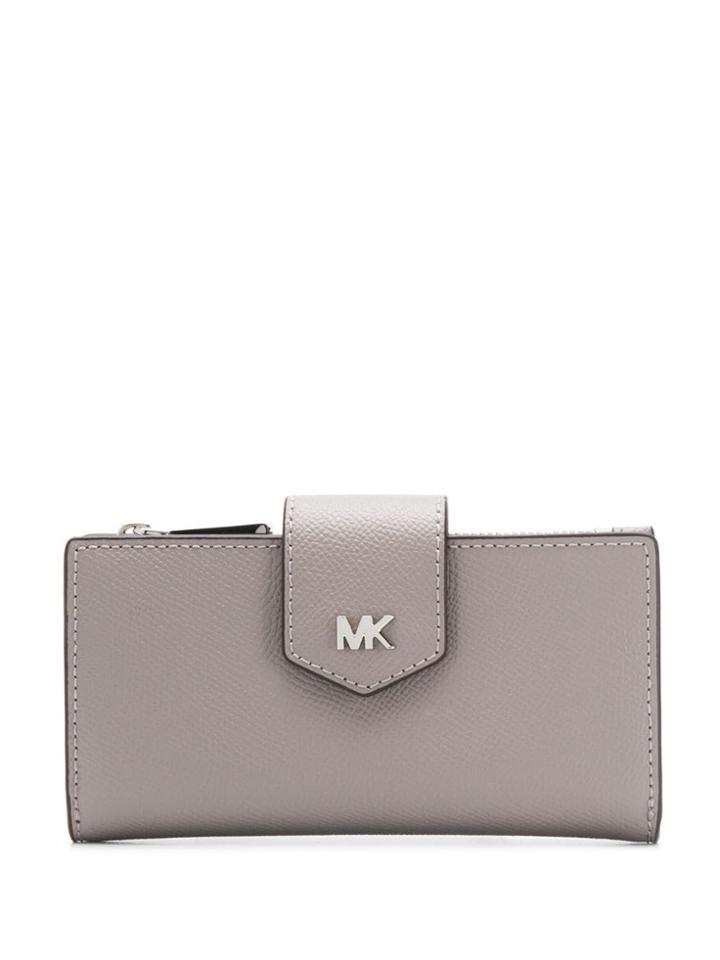 Michael Michael Kors Logo Plaque Purse - Grey