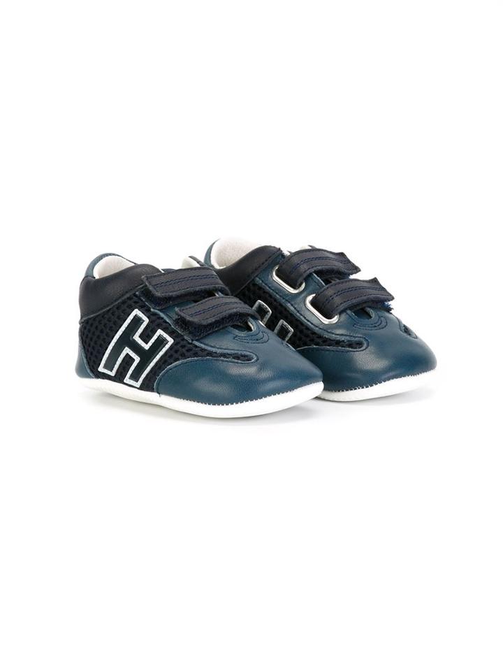 Hogan Kids Pre-walker Sneakers, Boy's, Size: 18, Blue