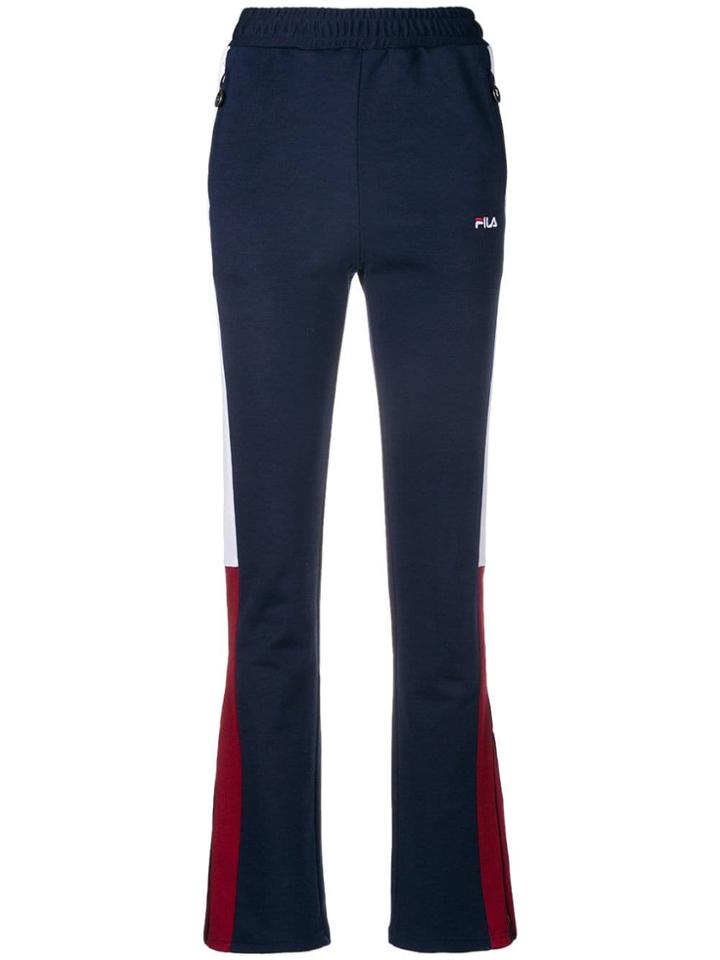 Fila Flared Track Trousers - Blue
