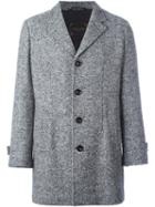 Paltò 'geraldo' Coat, Men's, Size: 52, Grey, Cotton/acrylic/virgin Wool