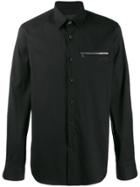 Prada Zipped Pocket Shirt - Black