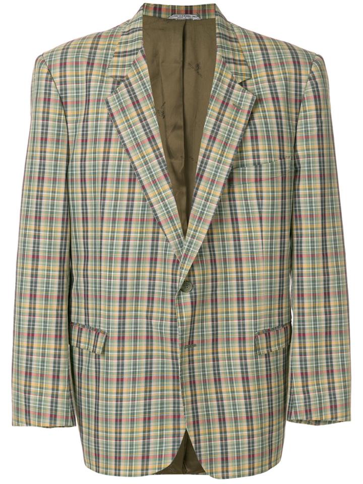 Emilio Pucci Vintage Tartan Blazer - Multicolour