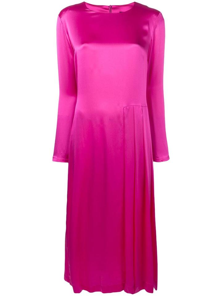 Frenken Flared Midi Dress - Pink