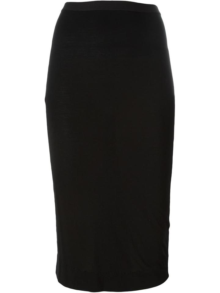 Rick Owens Lilies Short 'pillar' Skirt