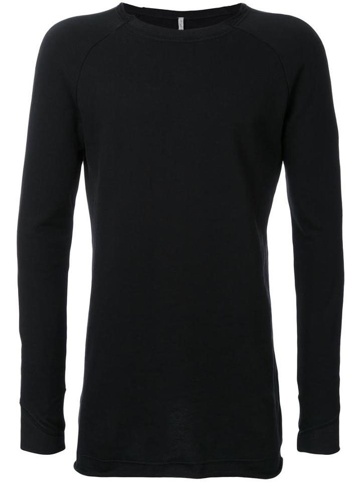 First Aid To The Injured 'umbo' Sweatshirt, Men's, Size: 3, Black, Cotton