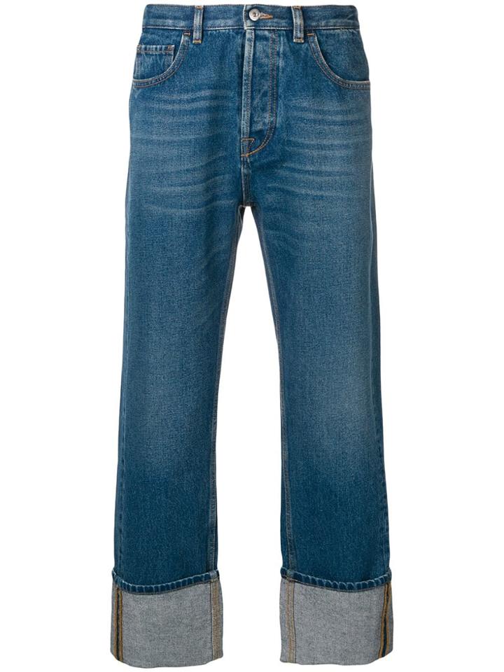 Valentino Wide-leg Jeans - Blue