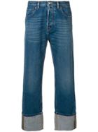 Valentino Wide-leg Jeans - Blue