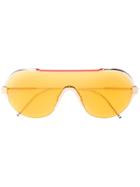 Thom Browne Eyewear Aviator Sunglasses - Gold