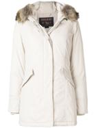 Woolrich Hooded Parka Coat - White