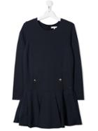 Chloé Teen Pleated Dress - Blue