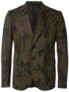 Andrea Pompilio Brushstroke Print Blazer