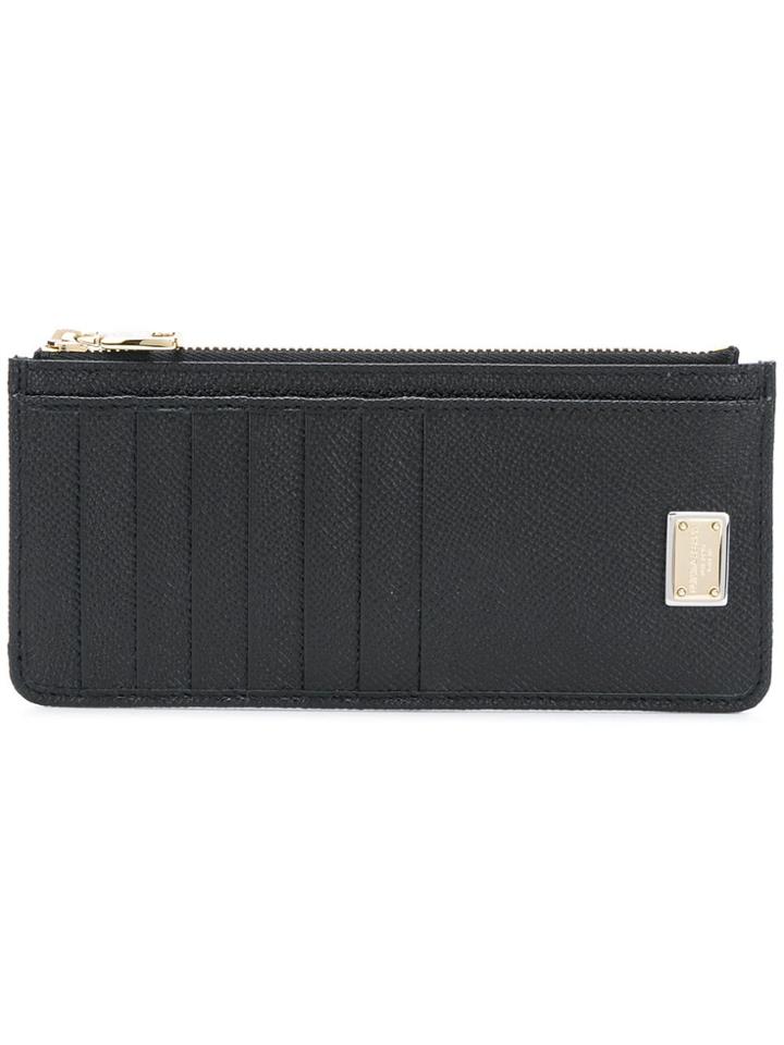 Dolce & Gabbana Zipped Wallet - Black