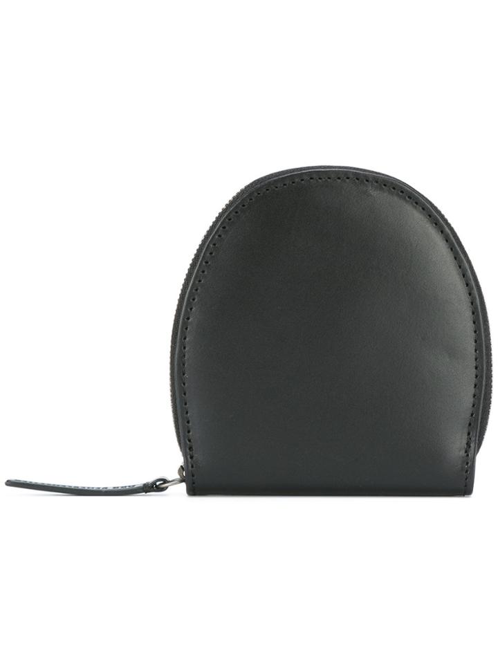 Ann Demeulemeester Round Coinpurse - Black
