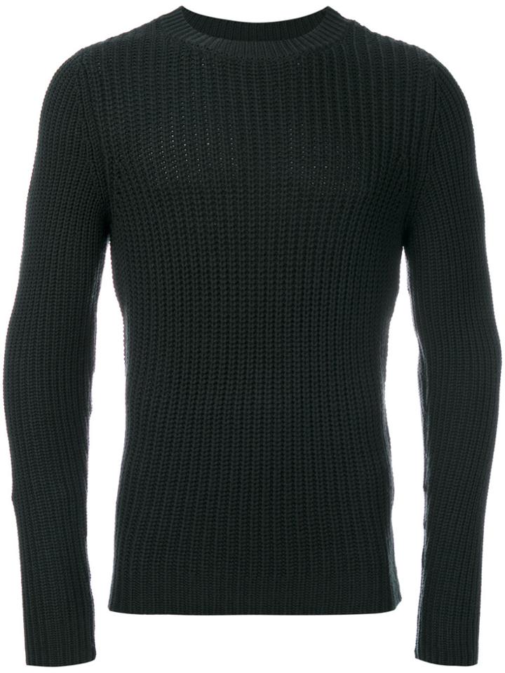 A.p.c. Slim-fit Knit Pullover - Grey