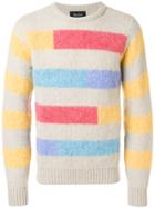 Howlin' Colour-contrast Striped Sweater - Multicolour