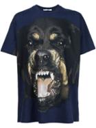 Givenchy Oversized Rottweiler Print T-shirt