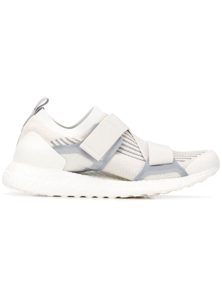 Adidas By Stella Mccartney Touch-strap Sneakers - Neutrals