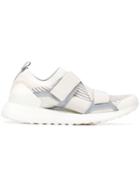 Adidas By Stella Mccartney Touch-strap Sneakers - Neutrals