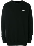 Off-white Crewneck Sweatshirt - Black