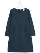 Caffe' D'orzo - Bow-tie Shift Dress - Kids - Cotton/viscose - 14 Yrs, Blue