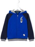 Ralph Lauren Kids Logo Patch Hoodie, Boy's, Size: 7 Yrs, Blue