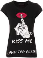 Philipp Plein Shut Up T-shit - Black