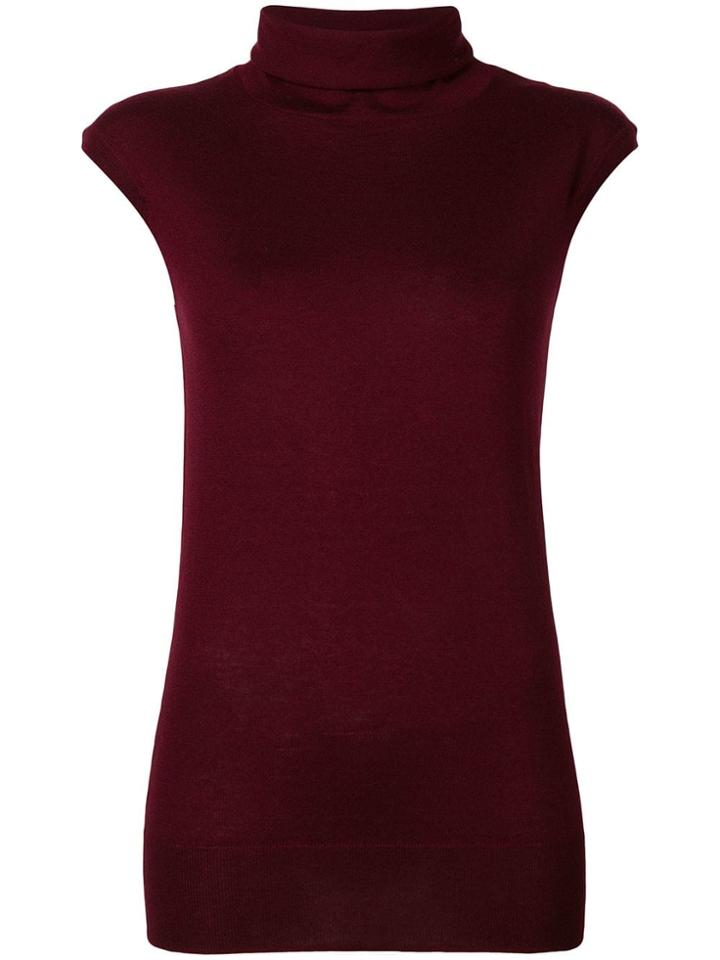 Snobby Sheep Knitted Vest - Red