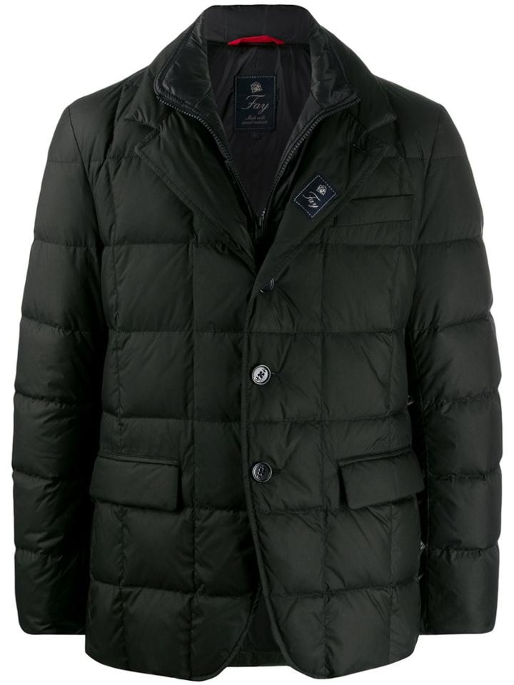 Fay Double-layered Down Jacket - Black